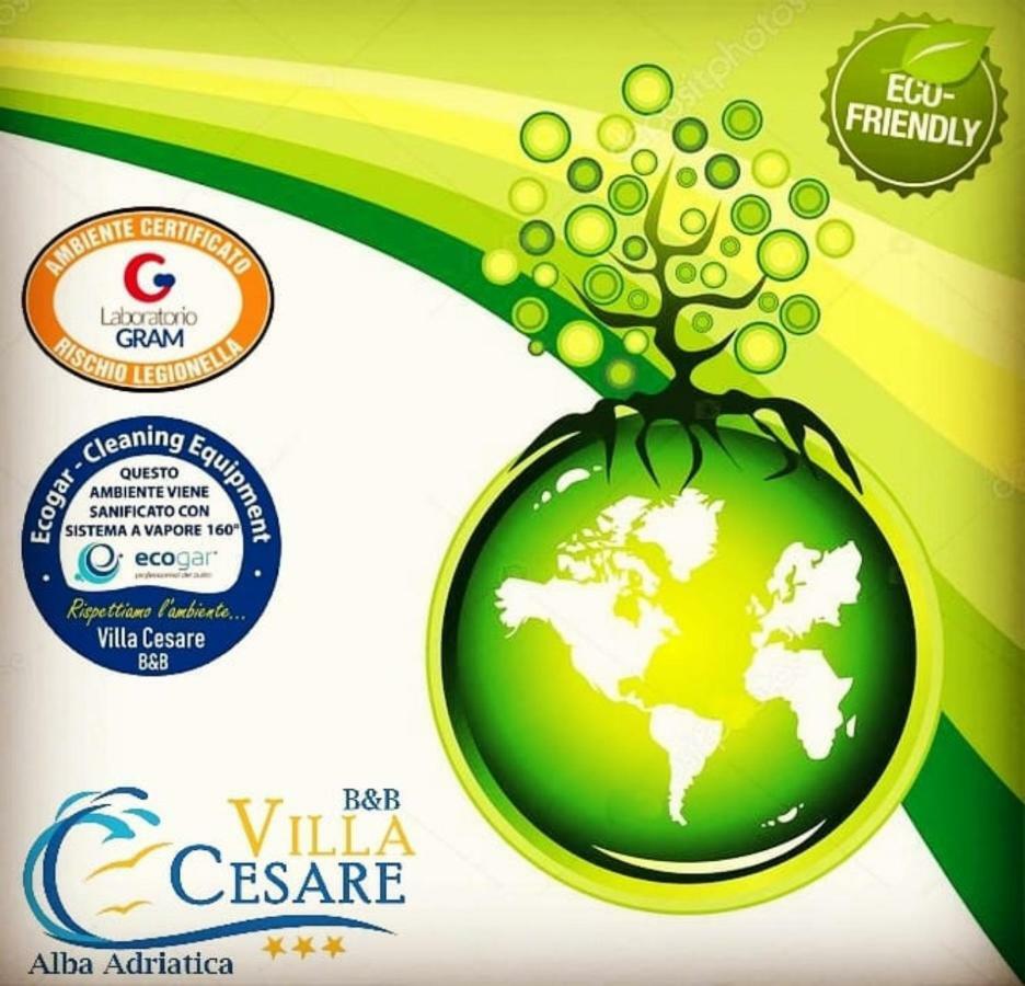 Hotel Villa Cesare B&B Алба Адриатика Екстериор снимка